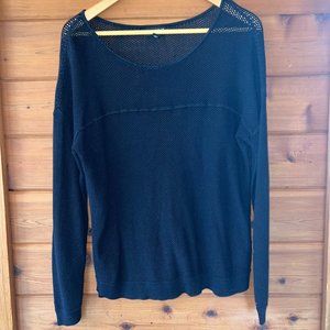 A New Approach Black Sweater Large